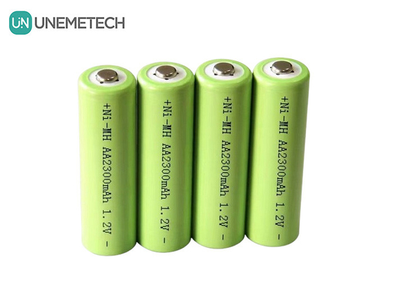 OEM ODM NiMH 배터리 1.2V AA 2300mAh 재충전 배터리 AA2300 무선 마이크