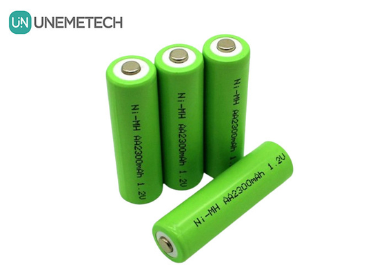 OEM ODM NiMH 배터리 1.2V AA 2300mAh 재충전 배터리 AA2300 무선 마이크