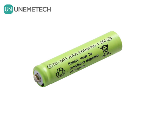 AAA 1.2V 600mAh 재충전 NiMH 배터리 AAA600 전자 장난감용