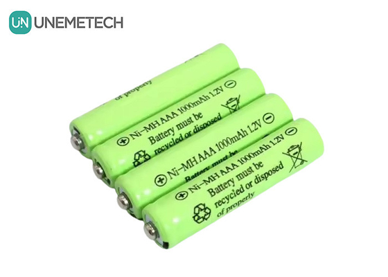 AAA 1.2V 1000mAh NiMH 배터리 AAA1000 전자 스케일용