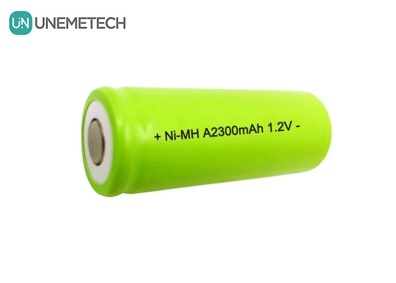 UNEMETECH Ni-MH A 2300mAh 배터리 1.2V A2300 마이크로 로봇용 니켈 금속 하이드 배터리