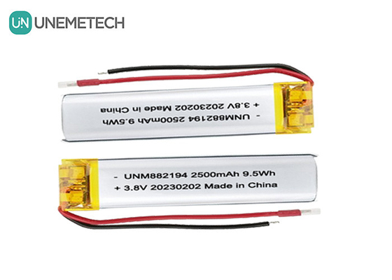 맞춤식 882194 고전압 리포 배터리 4.35V 2500mAh 1년 보증