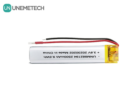 맞춤식 882194 고전압 리포 배터리 4.35V 2500mAh 1년 보증