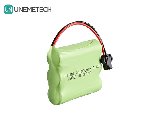 3.6V NiMH 배터리 팩 1800mAh 원격 제어 장난감 자동차용 재충전 AA 배터리