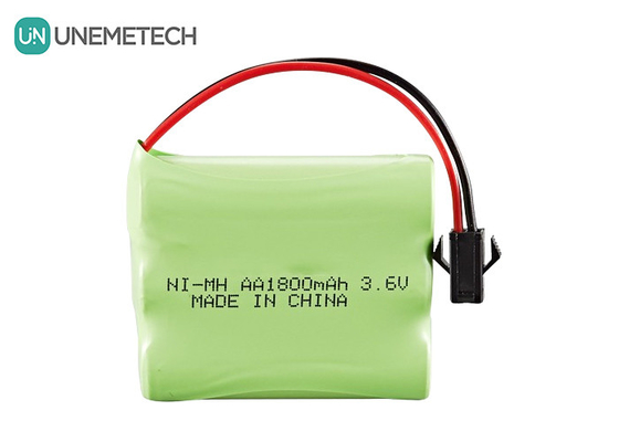 3.6V NiMH 배터리 팩 1800mAh 원격 제어 장난감 자동차용 재충전 AA 배터리
