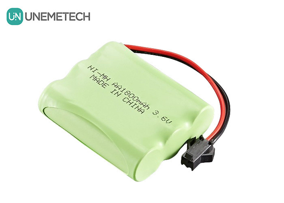 3.6V NiMH 배터리 팩 1800mAh 원격 제어 장난감 자동차용 재충전 AA 배터리