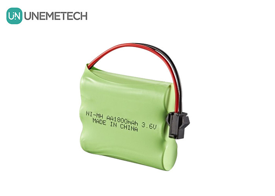 3.6V NiMH 배터리 팩 1800mAh 원격 제어 장난감 자동차용 재충전 AA 배터리