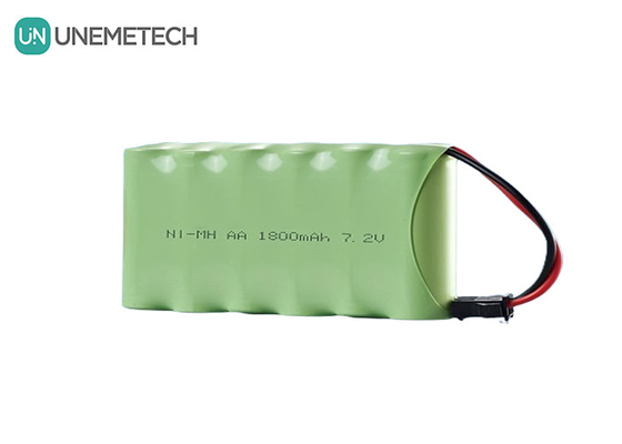 7.2V NiMH 배터리 팩 1800mAh 리모컨 제어 차량용 니켈 금속 하이드 배터리