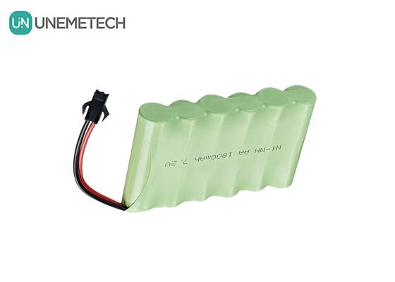 7.2V NiMH 배터리 팩 1800mAh 리모컨 제어 차량용 니켈 금속 하이드 배터리