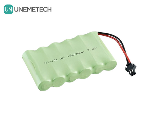 7.2V NiMH 배터리 팩 1800mAh 리모컨 제어 차량용 니켈 금속 하이드 배터리