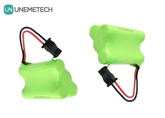 Ni-MH AAA 재충전 배터리 4.8V 4S NiMH 배터리 팩 900mAh 악기용