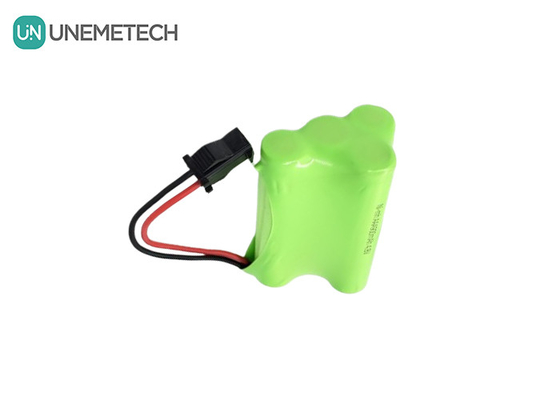 Ni-MH AAA 재충전 배터리 4.8V 4S NiMH 배터리 팩 900mAh 악기용