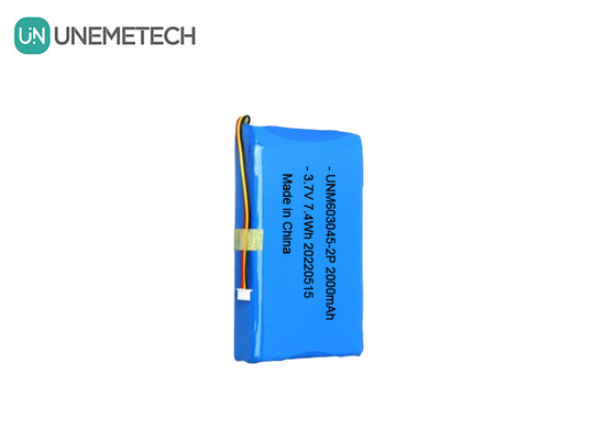 대용량 리?? 폴리머 배터리 팩 603045 2P 3.7V 2000mAh 스마트 도어 잠금 배터리
