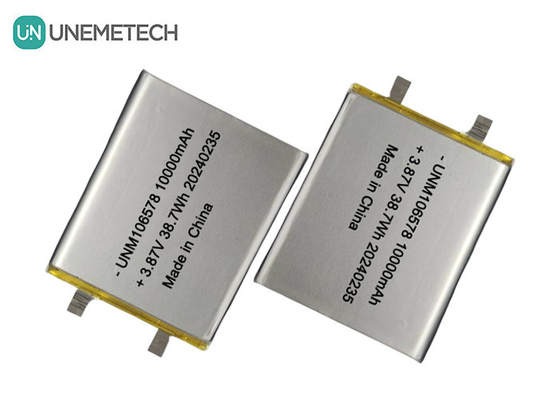 높은 용량 리포 배터리 10000mAh 3.87V 106578 에너지 저장 시스템