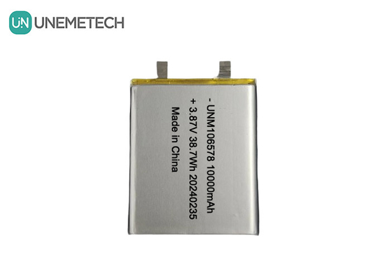 높은 용량 리포 배터리 10000mAh 3.87V 106578 에너지 저장 시스템