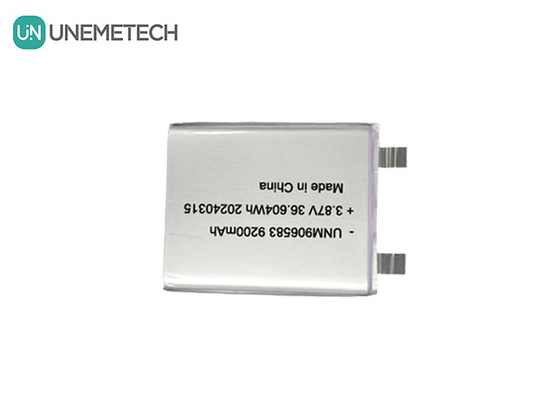3.87V 9200mAh 906583 전원용 고전압 리?? 이온 배터리 팩