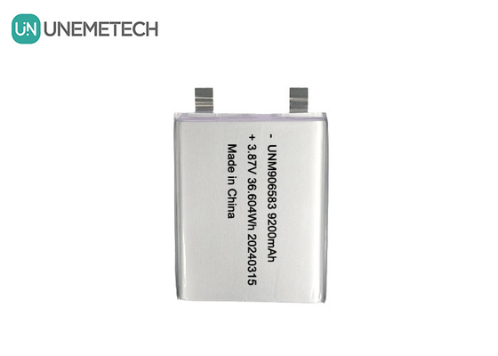 3.87V 9200mAh 906583 전원용 고전압 리?? 이온 배터리 팩