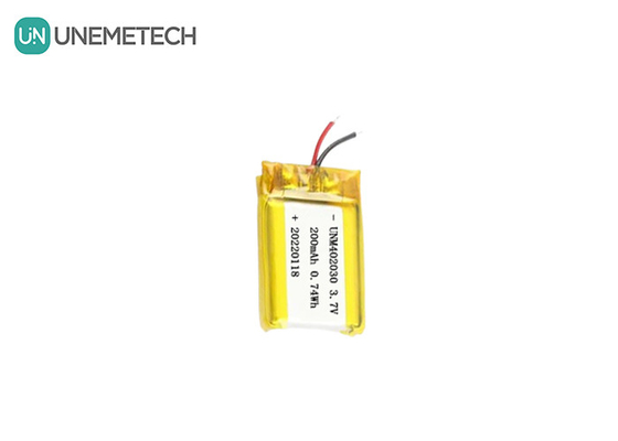 소형 402030 3.7V 200mAh 전자 제품용 리포 배터리