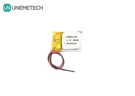 초 얇은 리?? 폴리머 배터리 401215 3.7V 45mAh 리 포 배터리 GPS 추적기