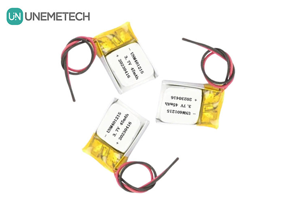 초 얇은 리?? 폴리머 배터리 401215 3.7V 45mAh 리 포 배터리 GPS 추적기