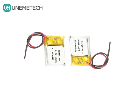 초 얇은 리?? 폴리머 배터리 401215 3.7V 45mAh 리 포 배터리 GPS 추적기