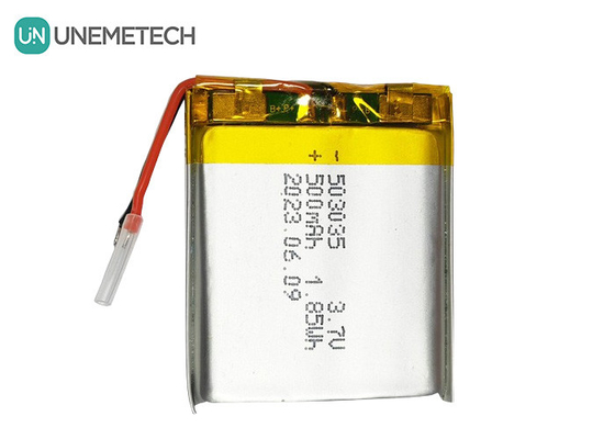 500mAh 리?? 폴리머 배터리 503035 휴대용 전자 장치용 3.7V 리포 재충전 배터리