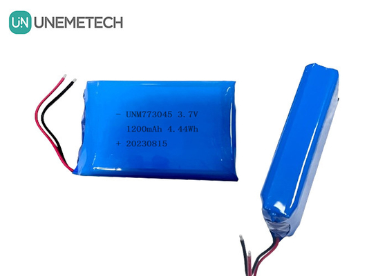 리 폴리머 배터리 3.7V 1200mAh 773045 1S 리포 배터리 지문 스캐너
