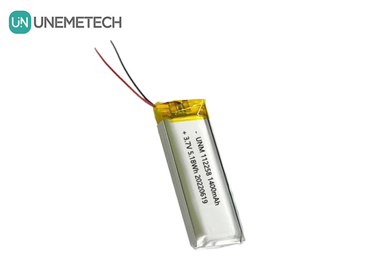 3.7V 리온 이온 재충전 배터리 팩 1400mAh 112258 휴대용 전원 은행