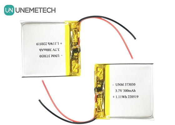 3.7V 300mAh 리포 재충전 배터리 373030 블루투스 스피커