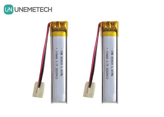 정밀 설계 3.7V 110mAh 리포 배터리 재충전 리?? 폴리머 배터리 450839