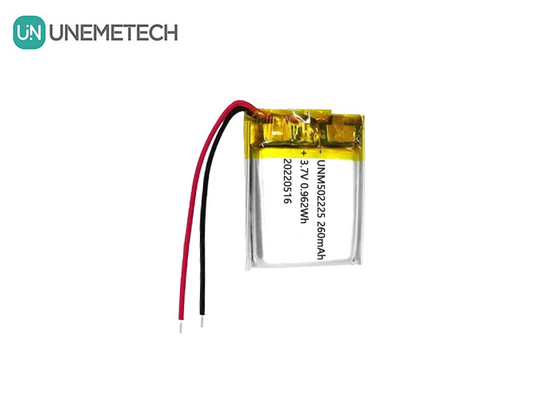 3.7V 리?? 폴리머 이온 배터리 502225 260mAh 무선 센서