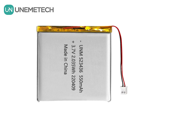 리?? 이온 폴리머 배터리 3.7V 550mAh 523436 GPS 추적기용 리 폴리머 배터리