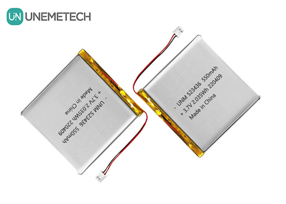 리?? 이온 폴리머 배터리 3.7V 550mAh 523436 GPS 추적기용 리 폴리머 배터리