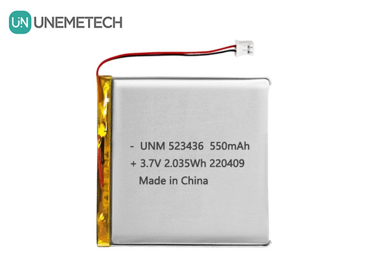 리?? 이온 폴리머 배터리 3.7V 550mAh 523436 GPS 추적기용 리 폴리머 배터리