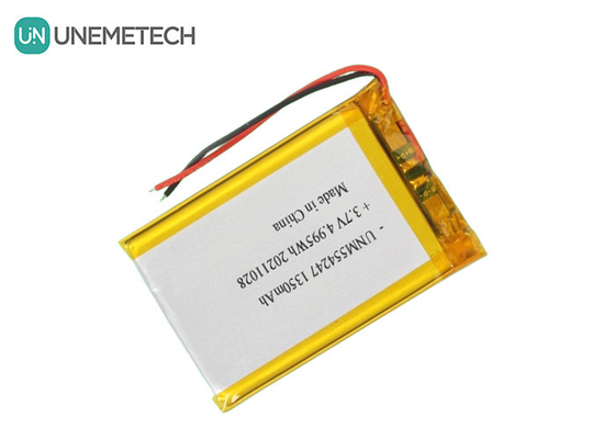3.7V 1350mAh 리온 폴리머 배터리 팩 554247 미니 드론