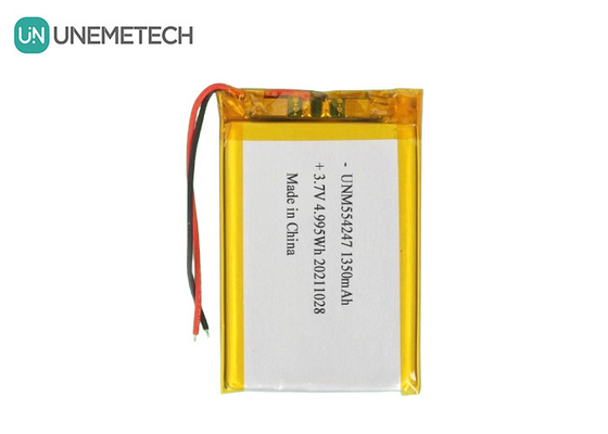 3.7V 1350mAh 리온 폴리머 배터리 팩 554247 미니 드론