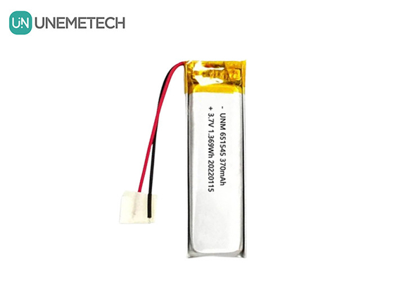 3.7V 370mAh 651545 디지털 제품용 리?? 이온 폴리머 배터리