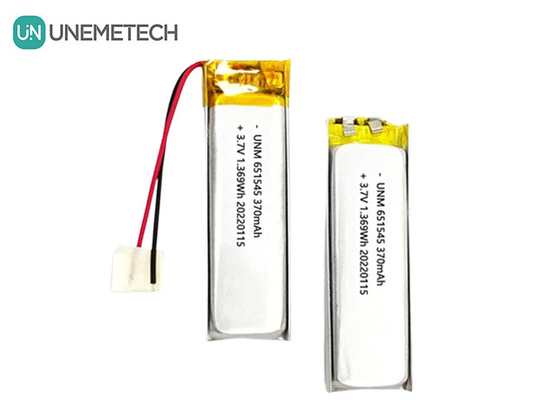 3.7V 370mAh 651545 디지털 제품용 리?? 이온 폴리머 배터리