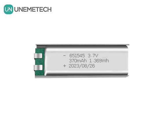 3.7V 370mAh 651545 디지털 제품용 리?? 이온 폴리머 배터리