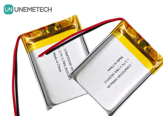 리포 배터리 1000mAh 703540 3.7V 전자 제품 리 폴리머 배터리
