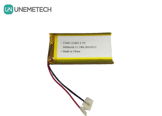 3.7V 3000mAh 재충전 가능한 스마트폰용 고 용량 리?? 폴리머 배터리 113465
