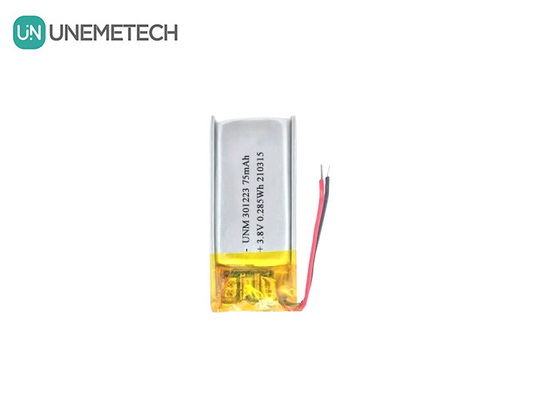 3.8V 75mAh 리?? 이온 폴리머 배터리 321223 전자 펜용 소형 리포 배터리