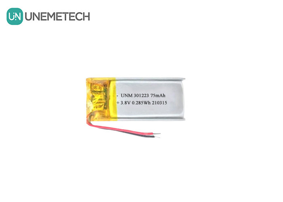 3.8V 75mAh 리?? 이온 폴리머 배터리 321223 전자 펜용 소형 리포 배터리