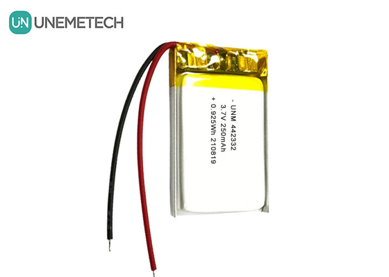 3.7V 250mAh 리포 재충전 배터리