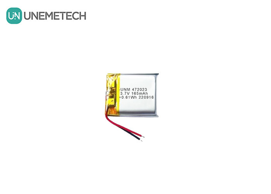 재충전 가능한 리온 리?? 폴리머 배터리 3.7V 165mAh 472023 MP3 플레이어 배터리
