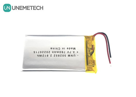 3.7V 760mAh 리?? 이온 폴리머 재충전 배터리 502852