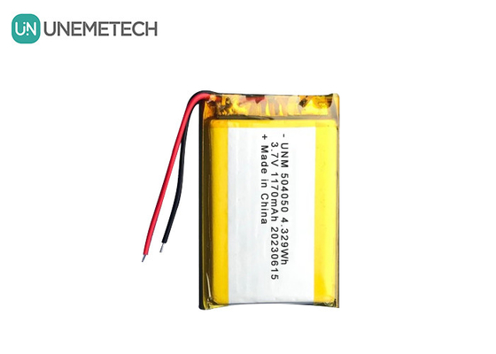 3.7V 1170mAh 무선 통합 리포 재충전 배터리 504050 전력 도구용