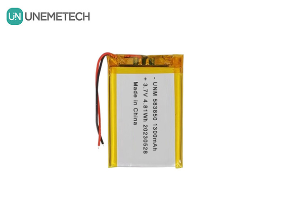 3.7V 1300mAh 표준 리?? 이온 폴리머 배터리 583850 전자 제품