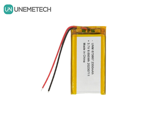 3.7V 2350mAh 고 용량 리?? 폴리머 배터리