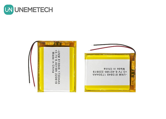 3.7V 1730mAh 대용량 리?? 이온 폴리머 배터리 813848 전원 은행